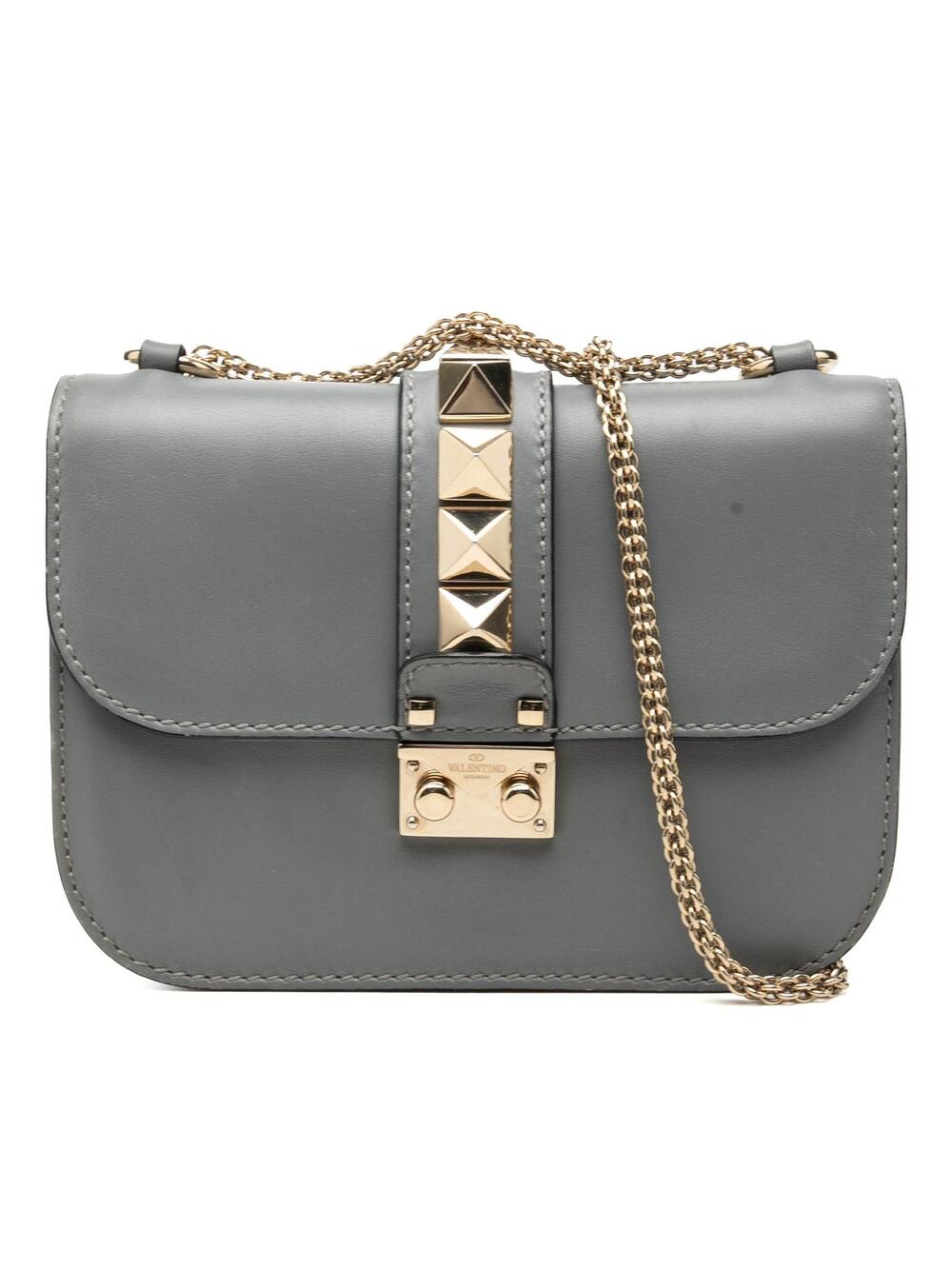 Valentino Small Leather Rockstud Glam #366235V62B